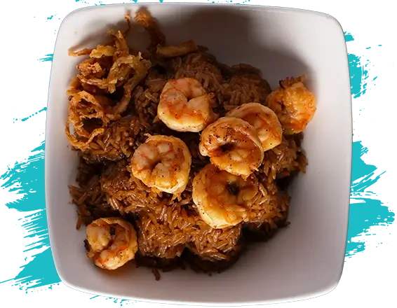 ارز صيادية بالجمبري