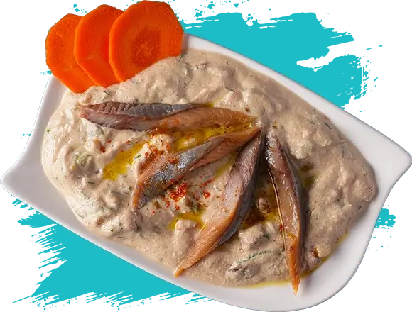 سلطة رنجه بالطحينه