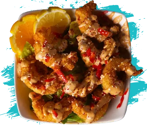 سلطة شريمب ديناميت