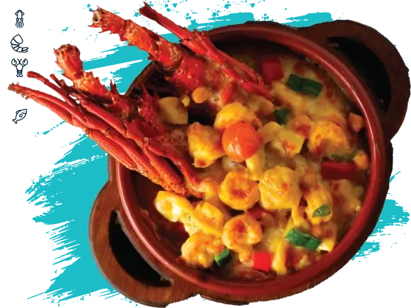 فخارة سي فود استاكوزا جمبري سبيط